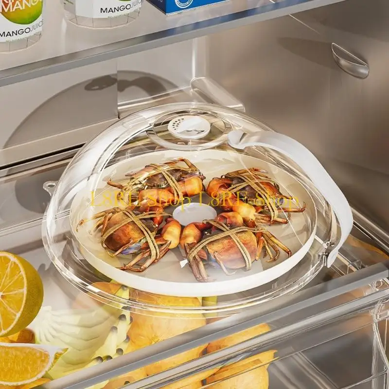 

L8RE Крышка для еды в микроволновой печи Прозрачная пластина Крышка от брызг Микроволновая печь Пластиковая текстура