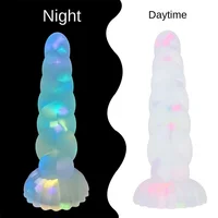 Glowing Dildo Realistic Penis Sex Toys for Women Masturbate Jelly Dildo Anal Plug Adult Toys Big Dick Erotic Sex Shop - Image 2