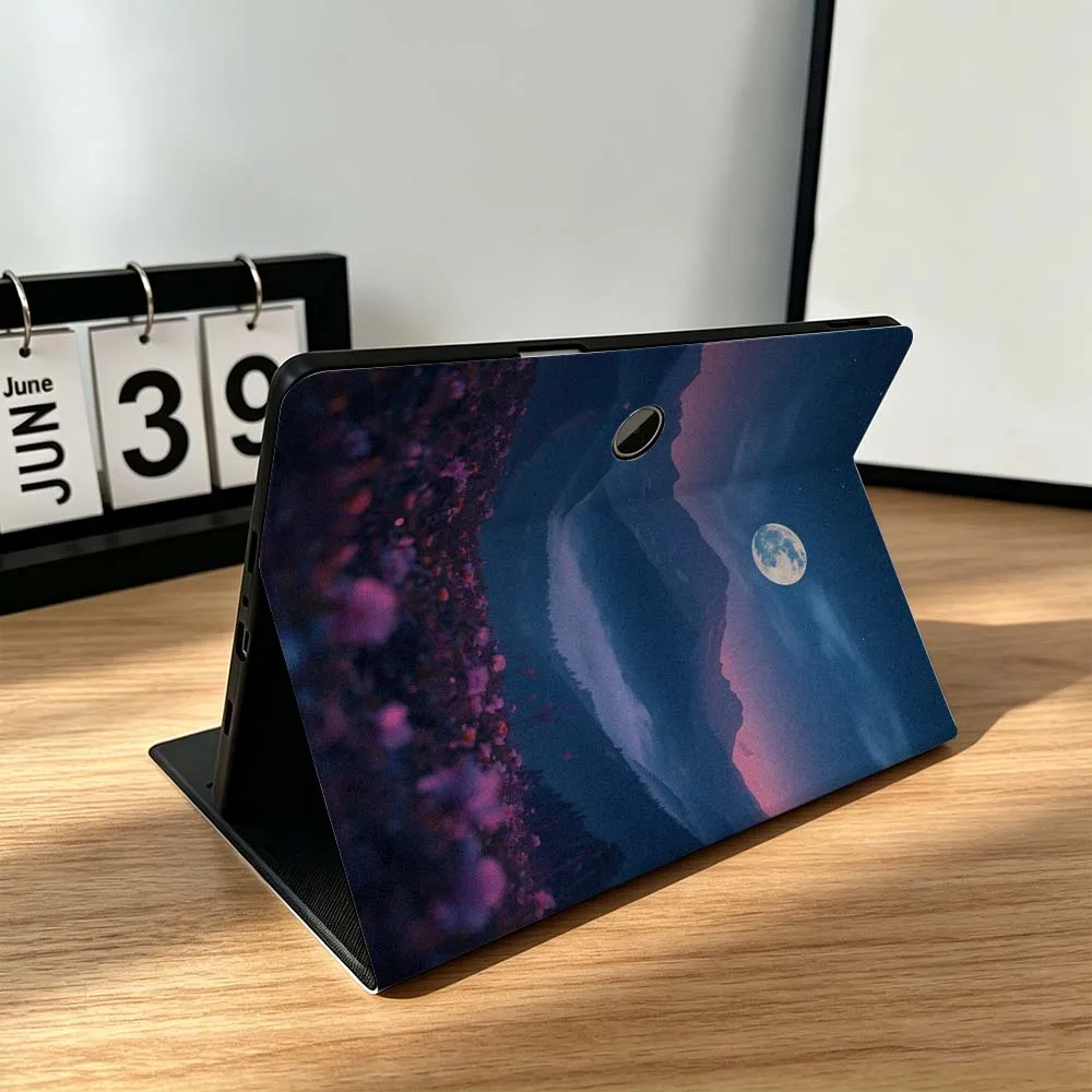 Starry Moonlit Desert Path For OPPO VIVO IQOO OnePlus Realme Infinix Pad Pro 13 12.1 11.61 11.4 11 inch Tablet Case Gift