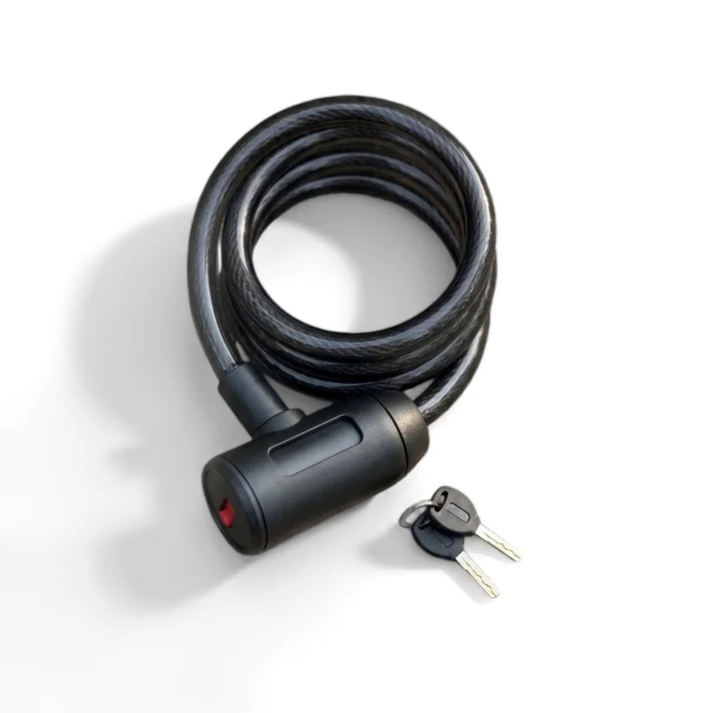Falante 1.5M Steel Cable Bike Lock for MTB Road Bicycle Motorcycle Electric Scooter Safety Padlock Bicycle Accessories