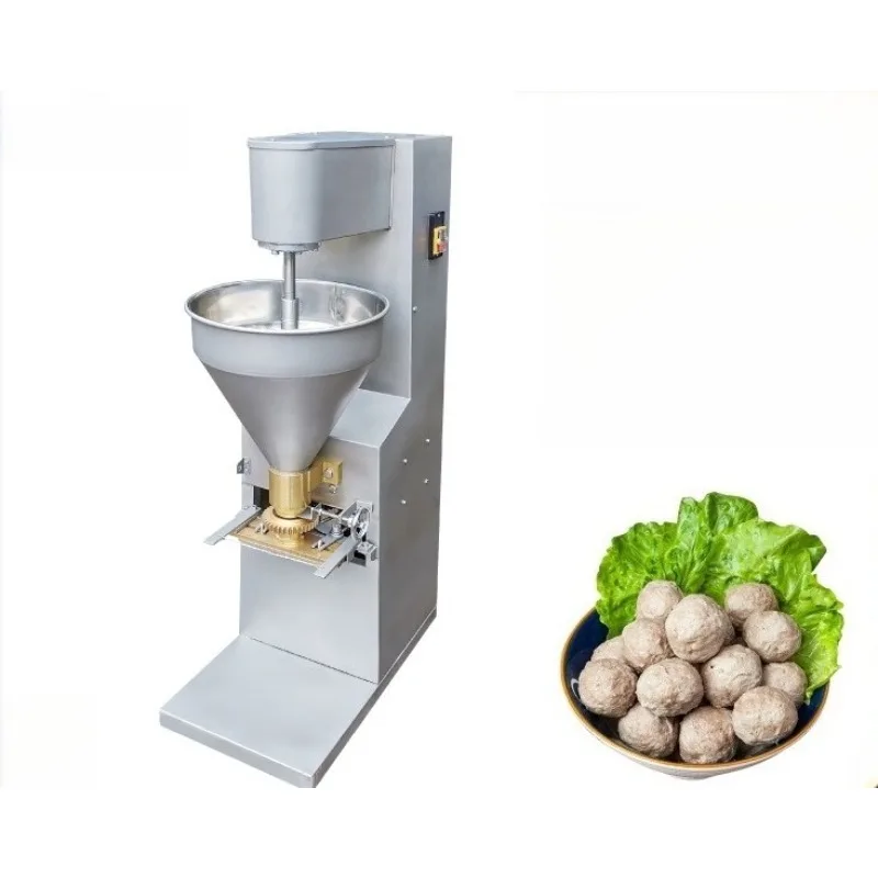 

Meatball Making Machine, Commercial Fully Automatic Beef Meatball Machine Stainless Steel Fish Ball Forming Machine