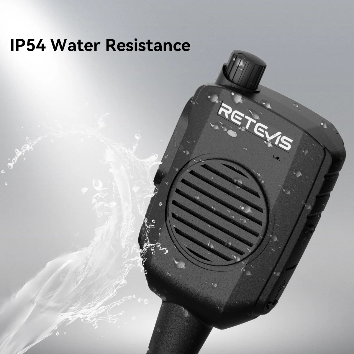 Retevis HK011 Funklautsprecher-Mikrofon 2-Pin AI Geräuschunterdrückendes Mikrofon Walkie-Talkie GP328plus Anschluss für HD1/HA2/H777/RT3S/RA89 – Detail 5