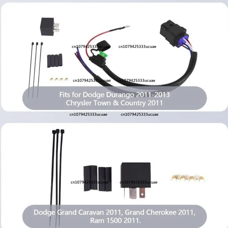 68269523 AD Fuel Pump Relay Wiring Kit Compatible Caravan
