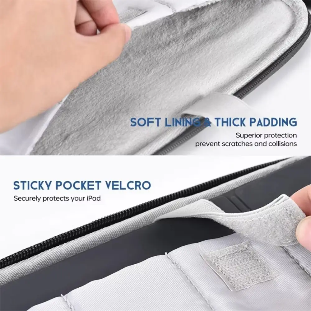 With Handle Portable Laptop Bags Waterproof Lightweight Laptop Case Soft Material Ultra Thin Computer Notebook Sleeve Office Use