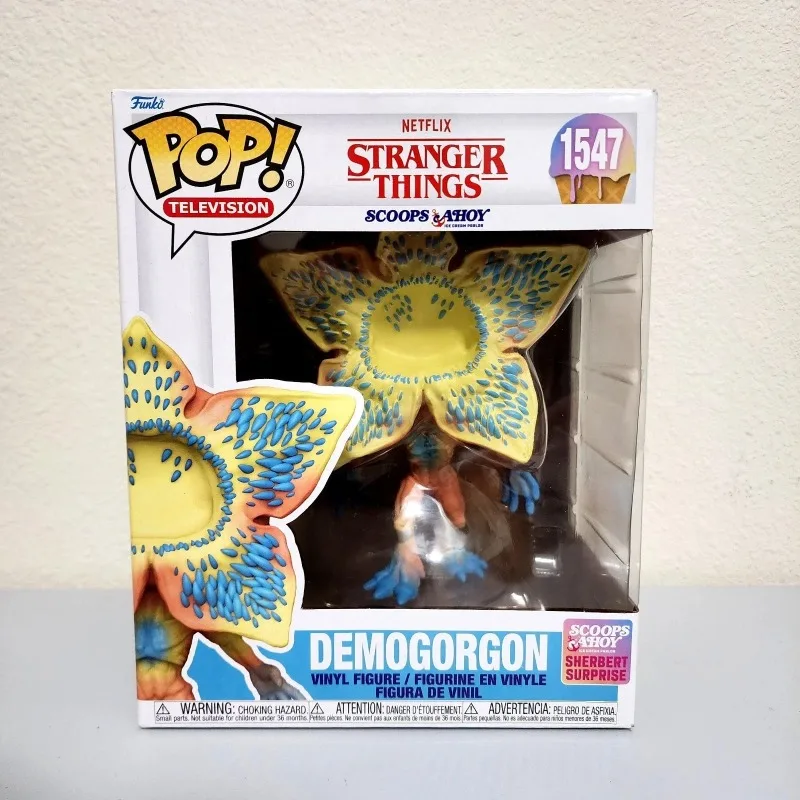 شخصيات فانكو ستراينجر ثينغز بوب ديموجورجون (مجارف أهوي) # 1547 شخصية من الفينيل قابلة للجمع إصدار محدود لعبة مجسمة هدية
