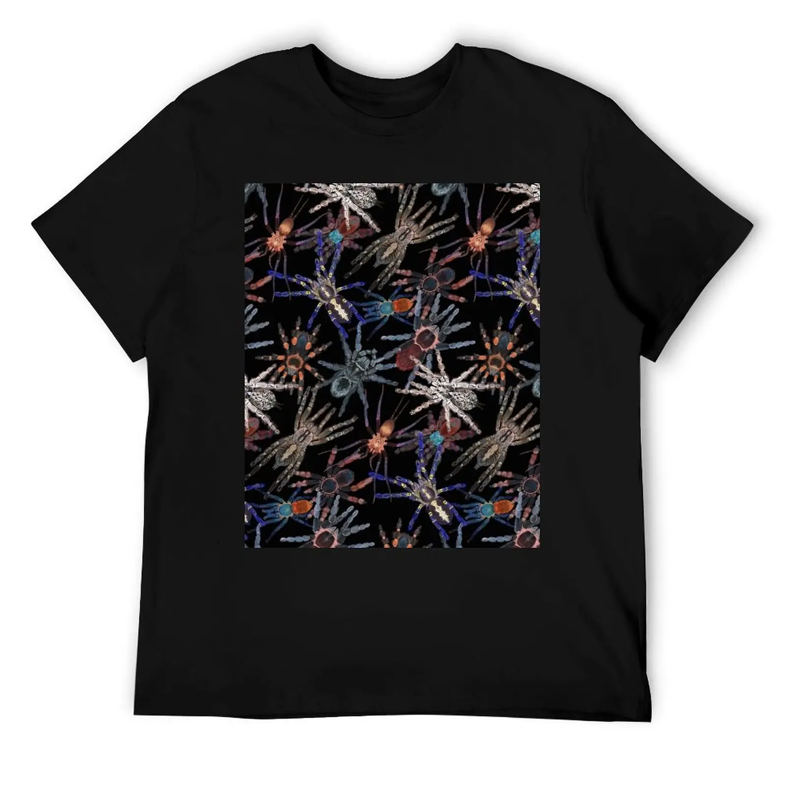 

Футболка с узором ARACHNID, мужская футболка, хлопковая футболка высокого качества, мужская футболка, дизайнерская футболка