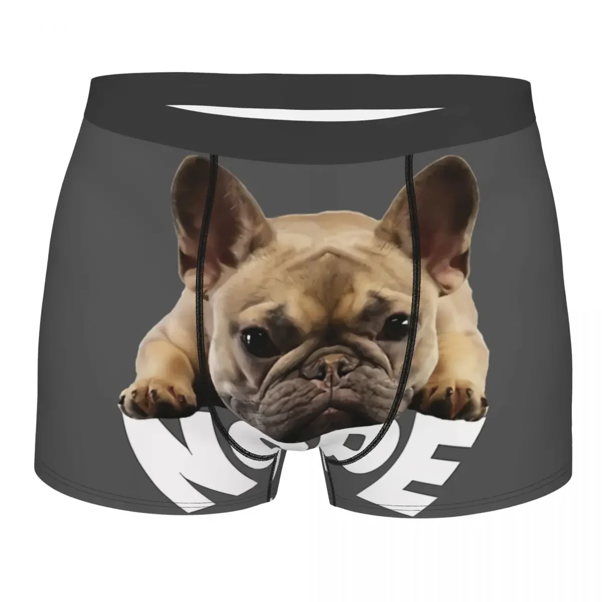 

French Bulldog Pet Puppy Nope Underpants Breathbale Panties Male Underwear Sexy Shorts Boxer Briefs