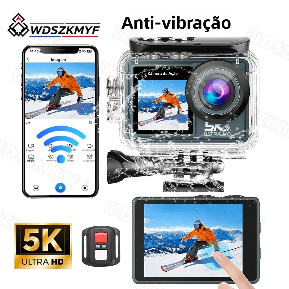 action-camera-5k-anti-vibrazione-con-doppio-schermo-touch-ips-zoom-5x-170°-°-mini-videocamera-sportiva-wifi-impermeabile-30m-con-angolo-ampio-e-telecomando