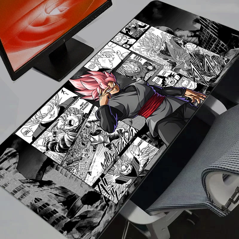 

Dragon Ball Z DBZ Mouse pad Computer Speed type carpet mat for e-sports players Laptop Keyboard Mousepad Office Desk Mat rug