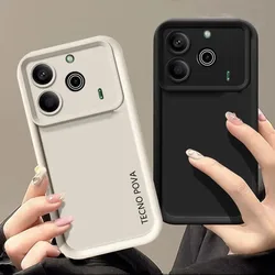 Phone Case For Tecno Pova 6 Neo Case Tecno Pova 6 5 Pro Luxury Candy Matte Soft Cover