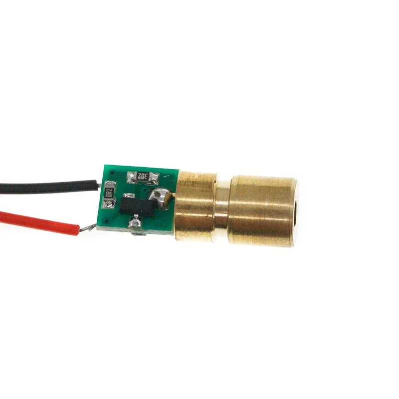 Small size 6mm dot red light module fine micro positioning laser 650nm laser head 5mW