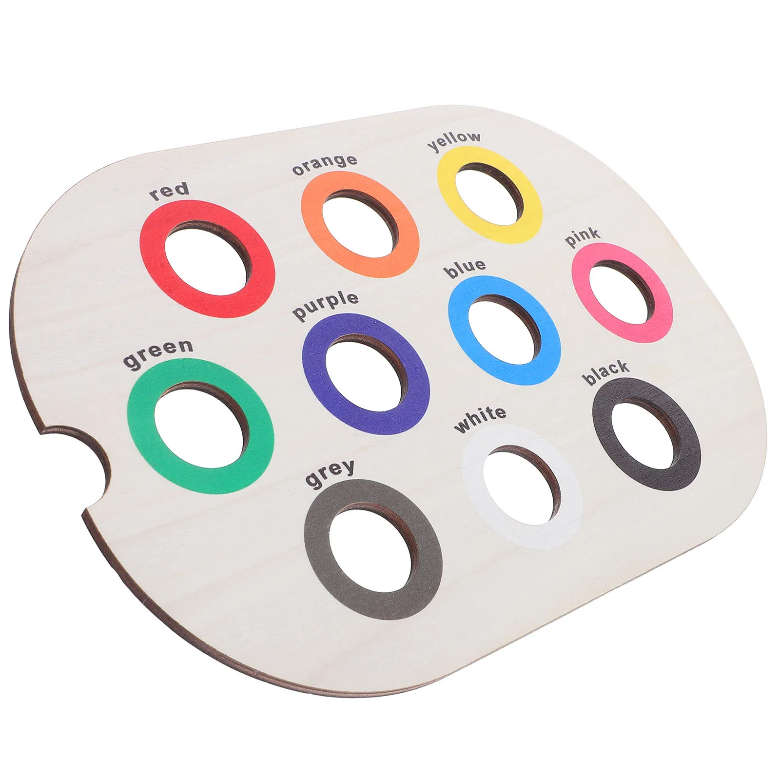 ถาดไม้มอนเตสซอรี่สำหรับเรียงสี กระดานเสริมพัฒนาการทางประสาทสัมผัสสำหรับเด็กเล็ก เกมฝึกพัฒนาทักษะการเคลื่อนไหวอย่างละเอียดสำหรับเด็กก่อนวัยเรียน