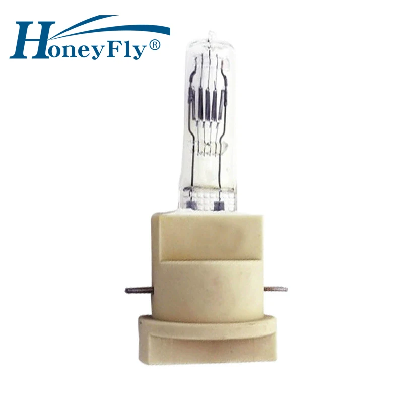 HoneyFly Stage Halogen Lamp PGJX50 230v 800W 19200LM 3150K Capsule Clear Studio Move Head Film and Television Bulb