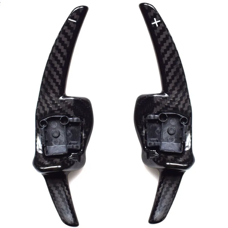 

For VolkswagenGolf6 XiaLang(10-16) SEAT(09-14) Langjing(14-17 )Tiguan (10-16) real carbon fiber car steering wheel shift paddles