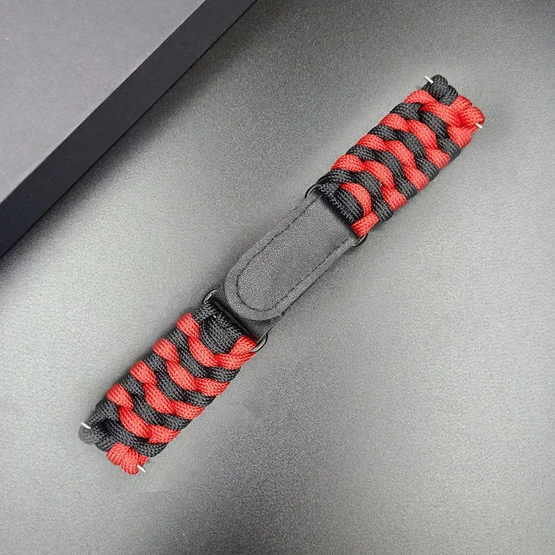 Nylon Strap for Huawei Watch Gt 2 GT2 46mm for Samsung Galaxy Watch 3 41 45mm Bracelet Sport Umbrella Rope Hand-woven Watchband