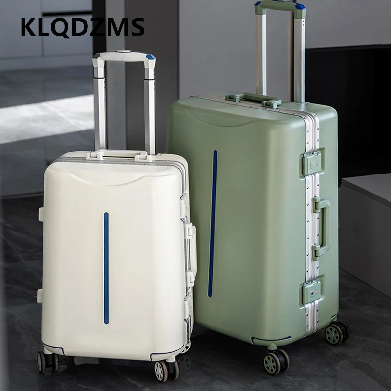 KLQDZMS New Suitcase Large Capacity Trolley Case PC Boarding Box 20