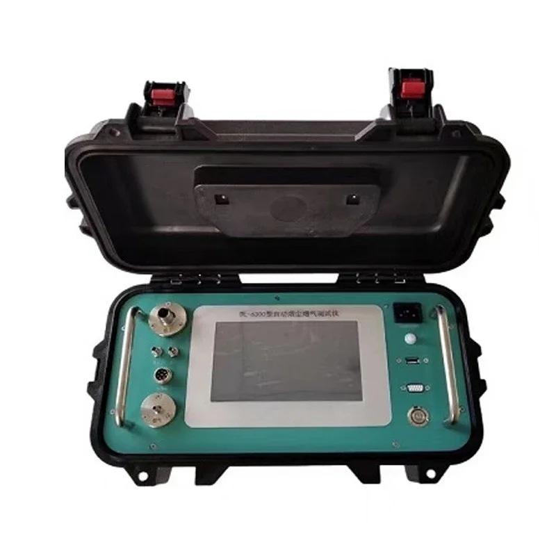 DL-6300D type large flow and low concentration automatic smoke and gas tester, automatic smoke and gas tester