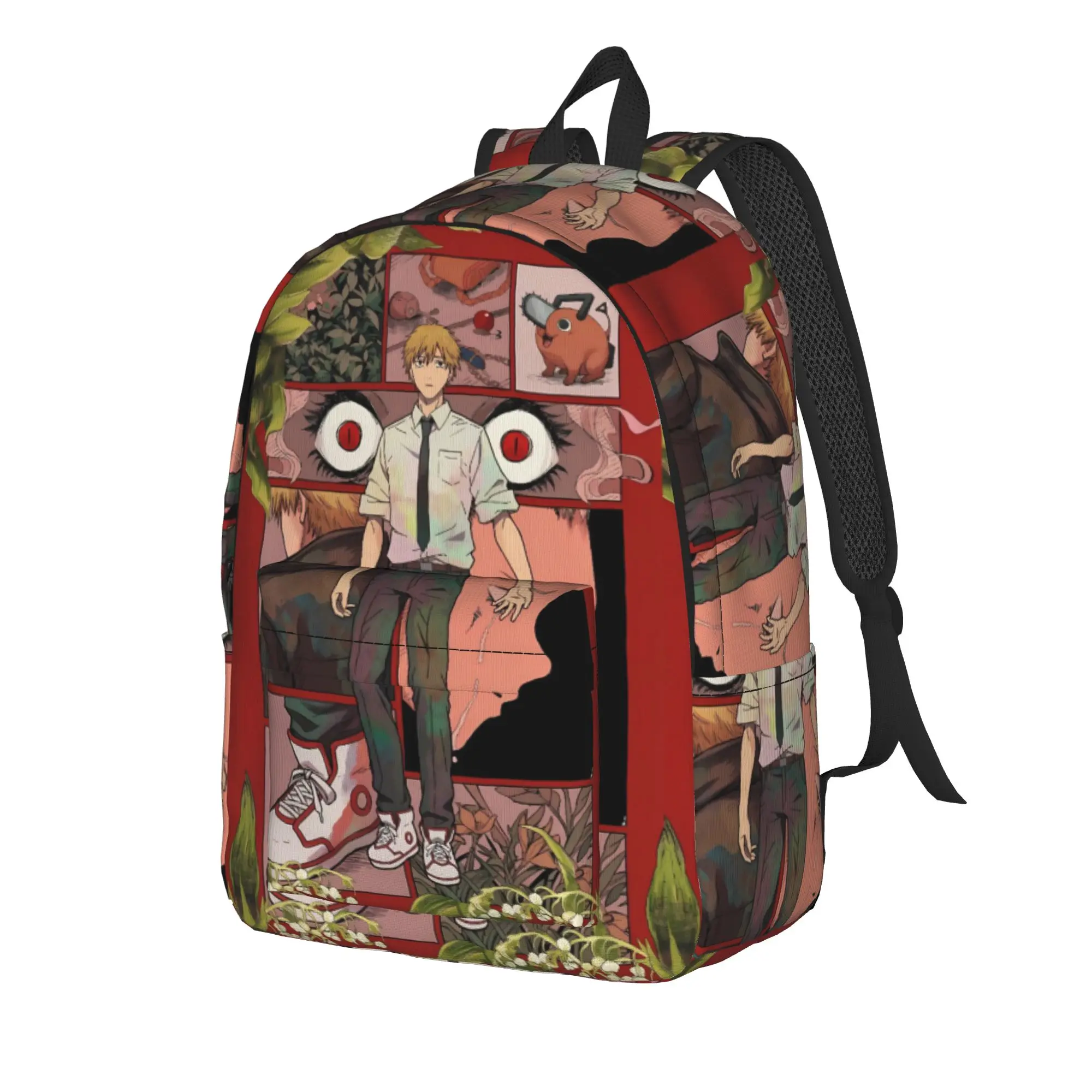 Denji casual manga Backpack Chainsaws Mans Outdoor Backpacks Female Design Big School Bags Leisure Rucksack