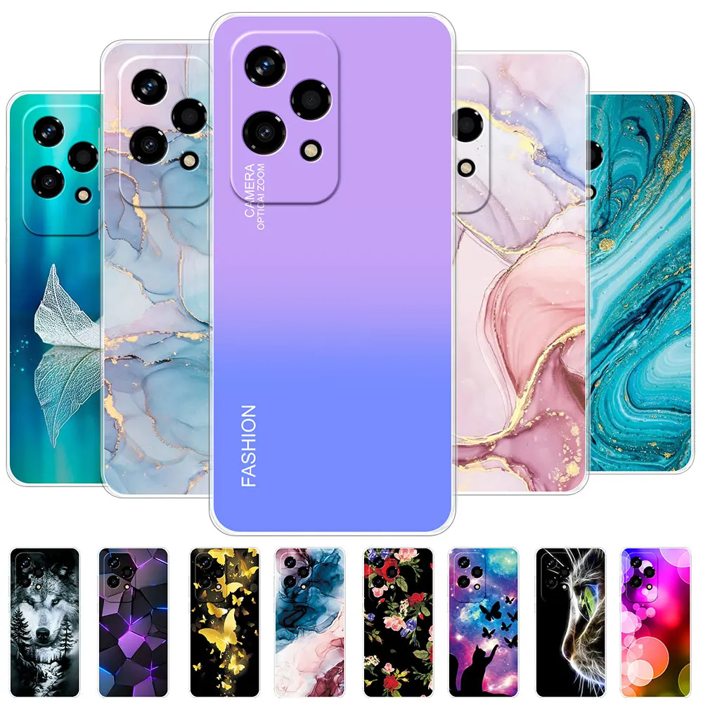 For Honor 200 Lite Case Back Cover For Honor 200 Lite Clear Soft Silicone Protect Phone Case on Honor200Lite 6.7 inch Coque