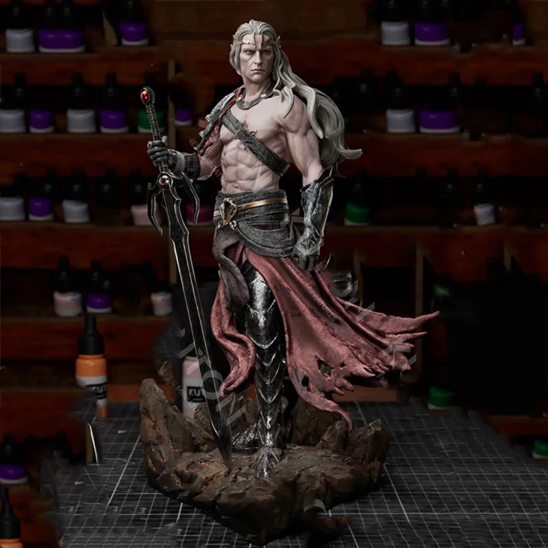 1/24 75mm 1/18 100mm Resin Model Kits Witch Eternity Warriors  Sculpture Figurine Unpainted No Color RW-1269
