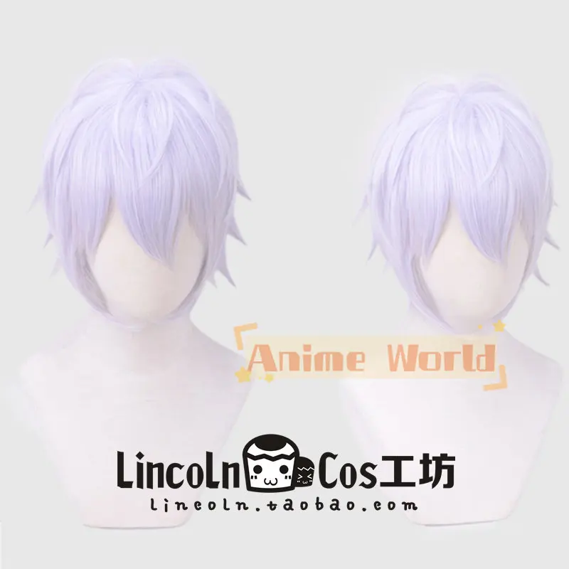 

Anime IDOLiSH7 Sogo Osaka Cos Cosplay Wig Halloween Carnival Party Props Synthetic Hair Heat Resistant Fiber + Wig Cap