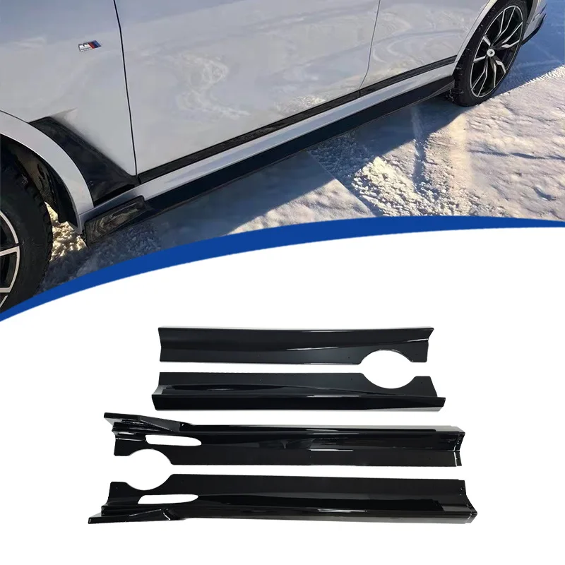 Suitable for 20-26 X7 BMW G07 Black Knight side skirts Body kit spoiler diffuser