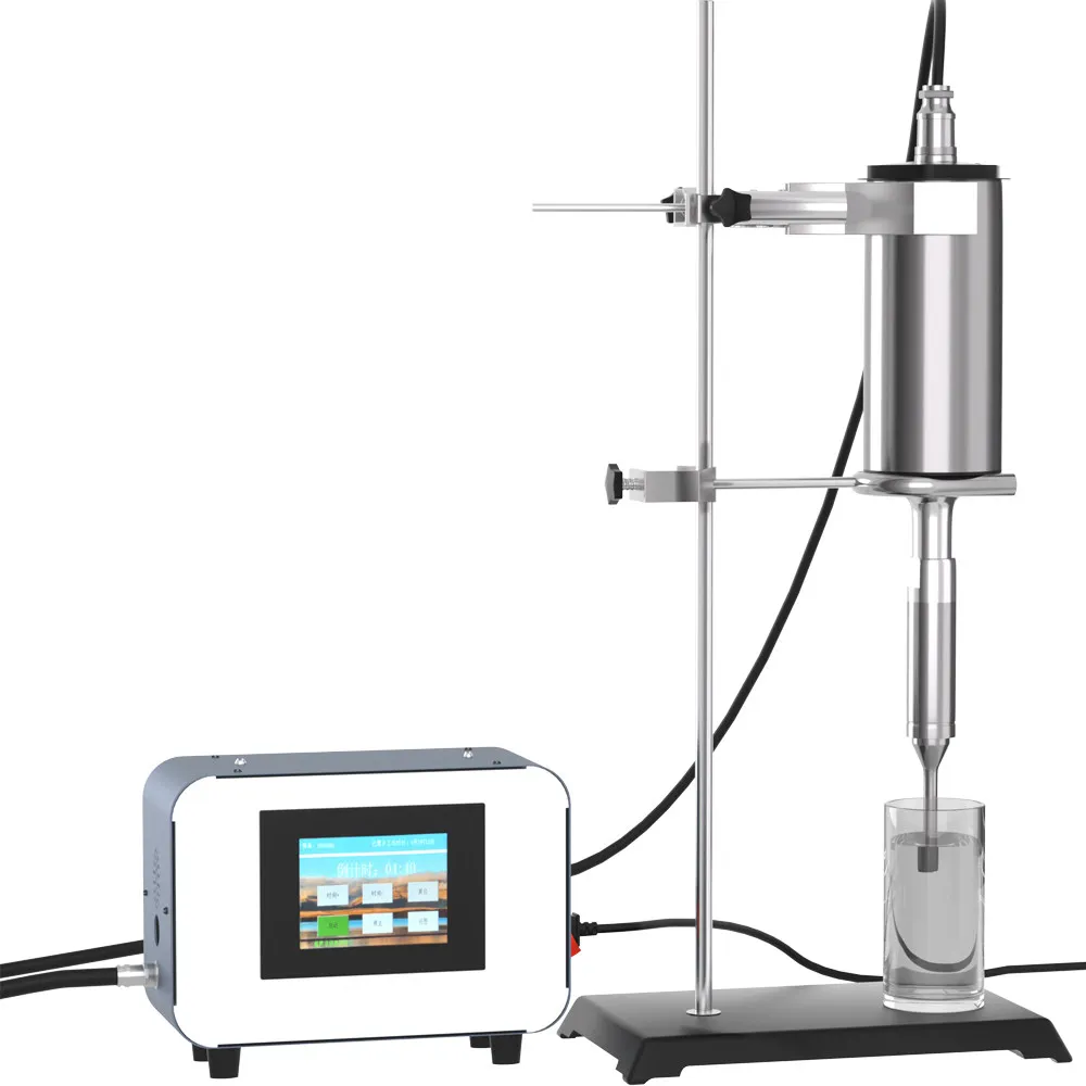 

Organic Extraction Nano Particle Graphene Disperser Oil Emulsifier Cell Crusher 20K Ultrasonic Homogenizer Drug Plant Extractor