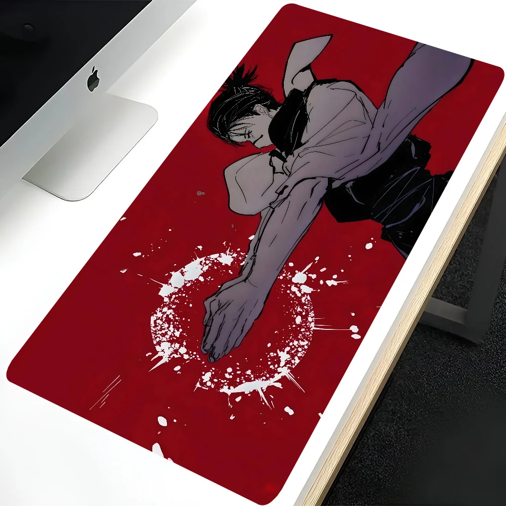 

1pc hot anime hit blood Curse War non-slip mouse pad suitable for office computers laptops e-sports game desk mats XXL Keyboard