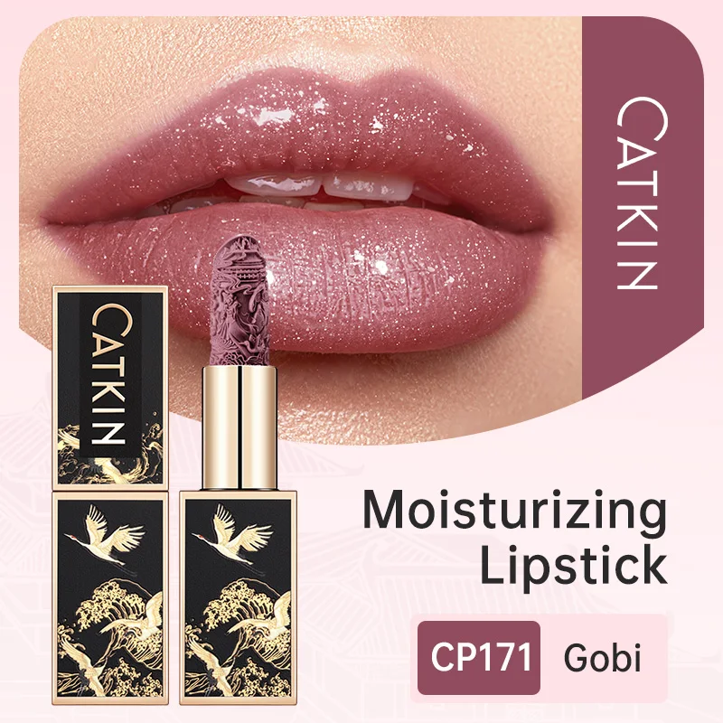 CATKIN Makeup Velvet Matte Lipstick, Hydrating Satin 24-Hour Long-Lasting Lipstick, Smooth Creamy Texture Lip Makeup for Women