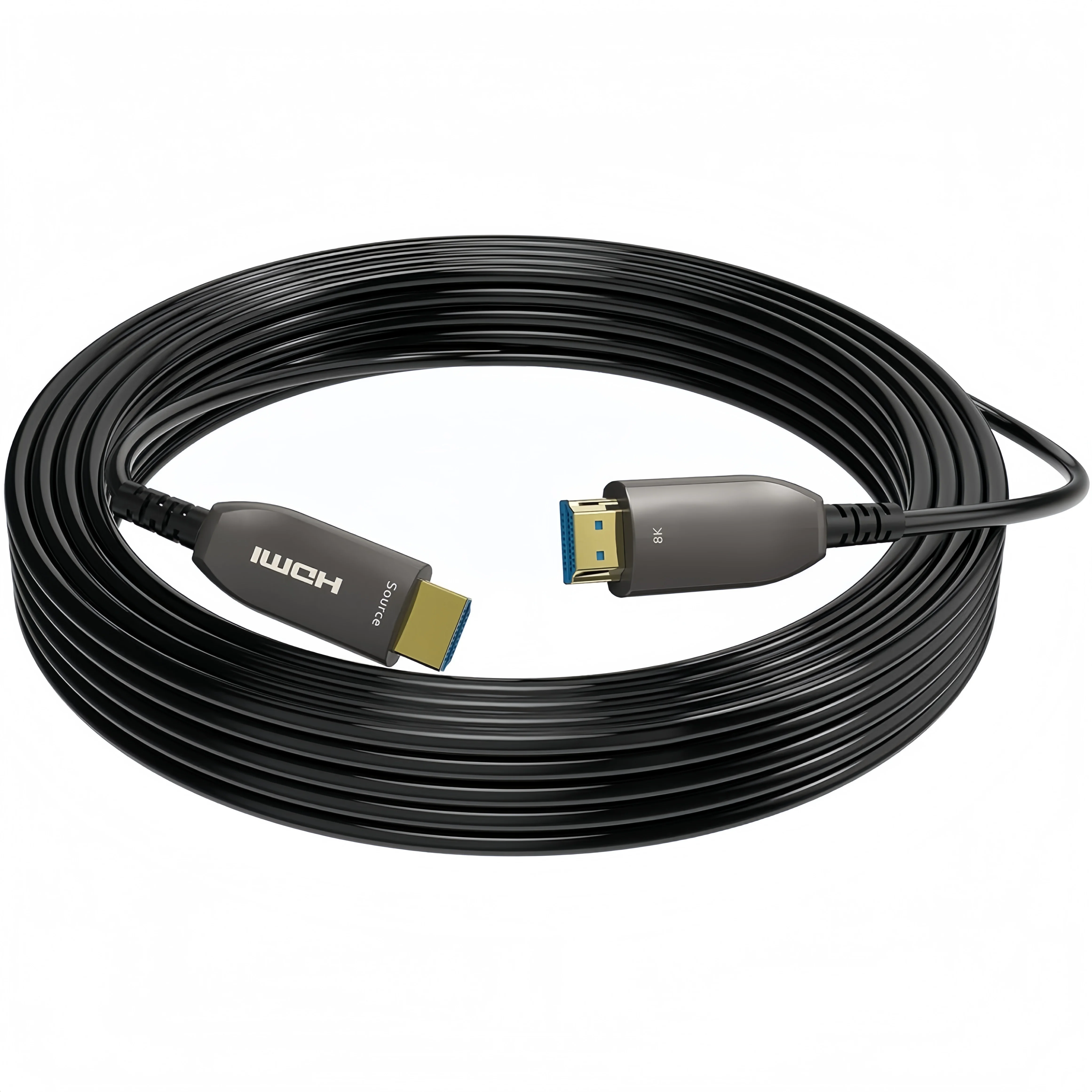 5PCS 고속 HDTV 2.1V 광섬유 케이블 48GBPS 낮은 지연 시간 8K 울트라 HD 고급 HDR 3D 비전 게임용 TV 광범위한 호환성