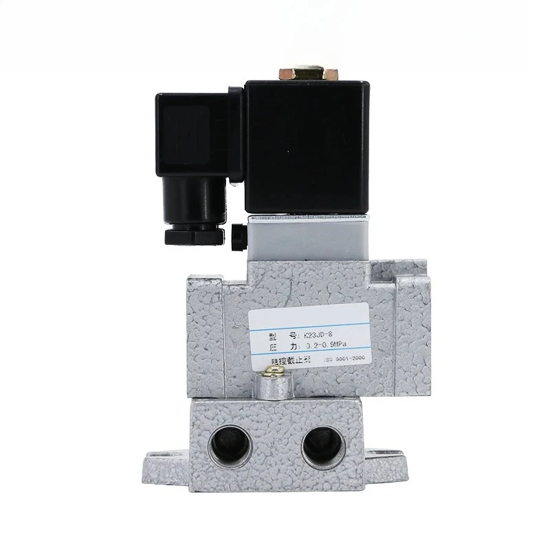 K23JD Pneumatic solenoid valve 15 2-position 3-way 08 shut-off valve 125 electronically controlled directional valve 24V