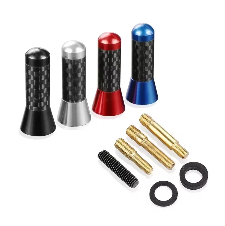 

Внешняя часть автомобиля 3,5 см, универсальная автомобильная антенна из углеродного волокна, радиоантенна на крыше, сигнальная антенна с короткой мачтой