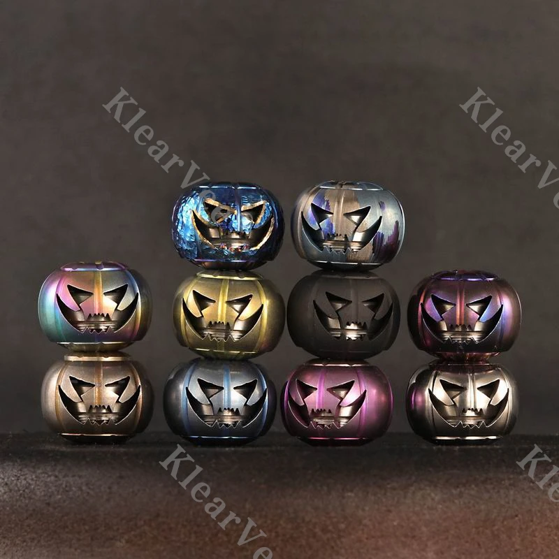 

MG Хэллоуин Тыква Человек Паракорд Плетеный Кулон EDC Нож Подвеска Титановый Сплав Мини Непоседа Спиннер Брелок Сумка Подвеска