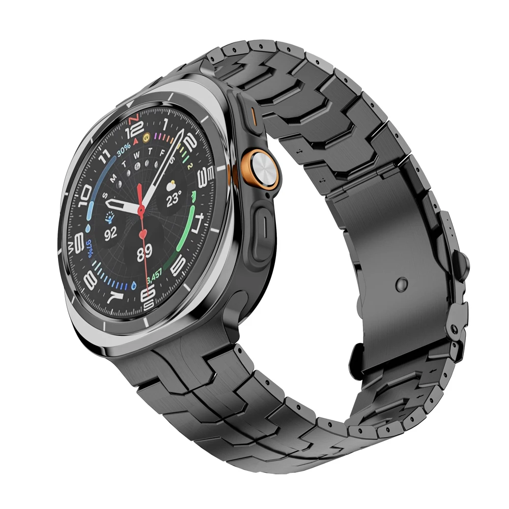 Metallarmband für Galaxy Watch Ultra 2/1 47 mm Armband ohne Lücken für Samsung Galaxy Watch Ultra 2 Uhrenarmband Zubehör Correa – Detail 2