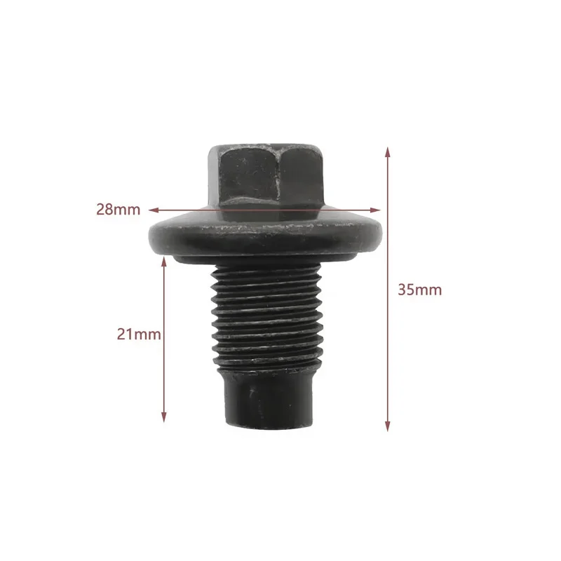 1013938 1PCS R-127 Screw bolt for oil drain plug of Ford Volvo Land Rover Jeep Chrysler automobile engine oil pan 97JM6730BA
