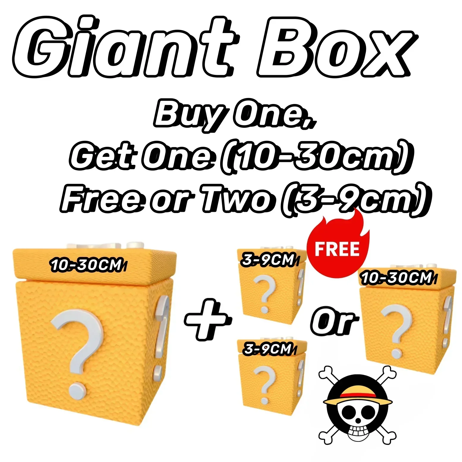 One Piece Anime Character Figure Mystery Box Surprise  Luffy Gear 5  Emperors Lucky Box Blind Box 4 10-30cm