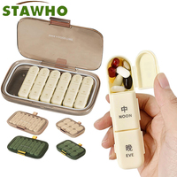 1PCS Pill Organizer 3 Times A Day,7 Day Pill Box 3 Times A Day,Weekly Vitamin Box Organizer with 7 Separate Containers