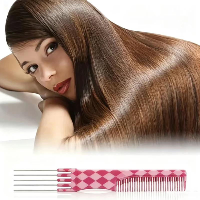 1/2Pcs Hair Comb Set, Wide Tooth & Fine Tooth Tail Comb, Professional Styling Comb for All Hair Types