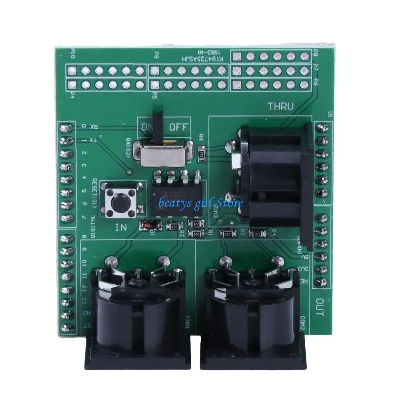 

C7AB MIDI Shield Board Digital Adapter MIDI IN/MIDI OUT/MIDI THRU