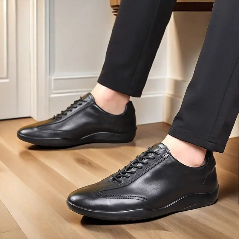 Kung Fu Tai Chi Shoes Martial Arts Sneakers Lightweight Soft Stitch Sneakers Cowhide Sneakers Unisex Sneakers