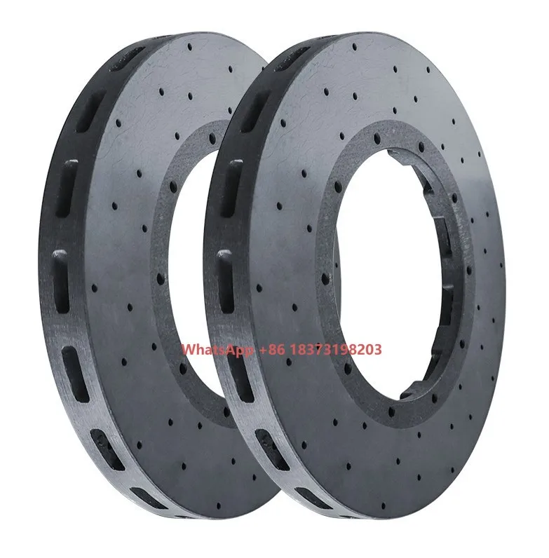 350mm Carbon Ceramic Brake Disc, Ultra-Lightweight High-Durability Rotor for S3/TTS/TTRS,Z4/M Sport, Nissan 370Z/350Z