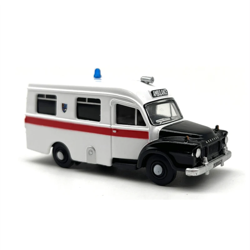 Diecast Alloy 1:76 Scale UK J1 Ambulance Model Adult Classic Collection Display Ornament Gift Souvenir