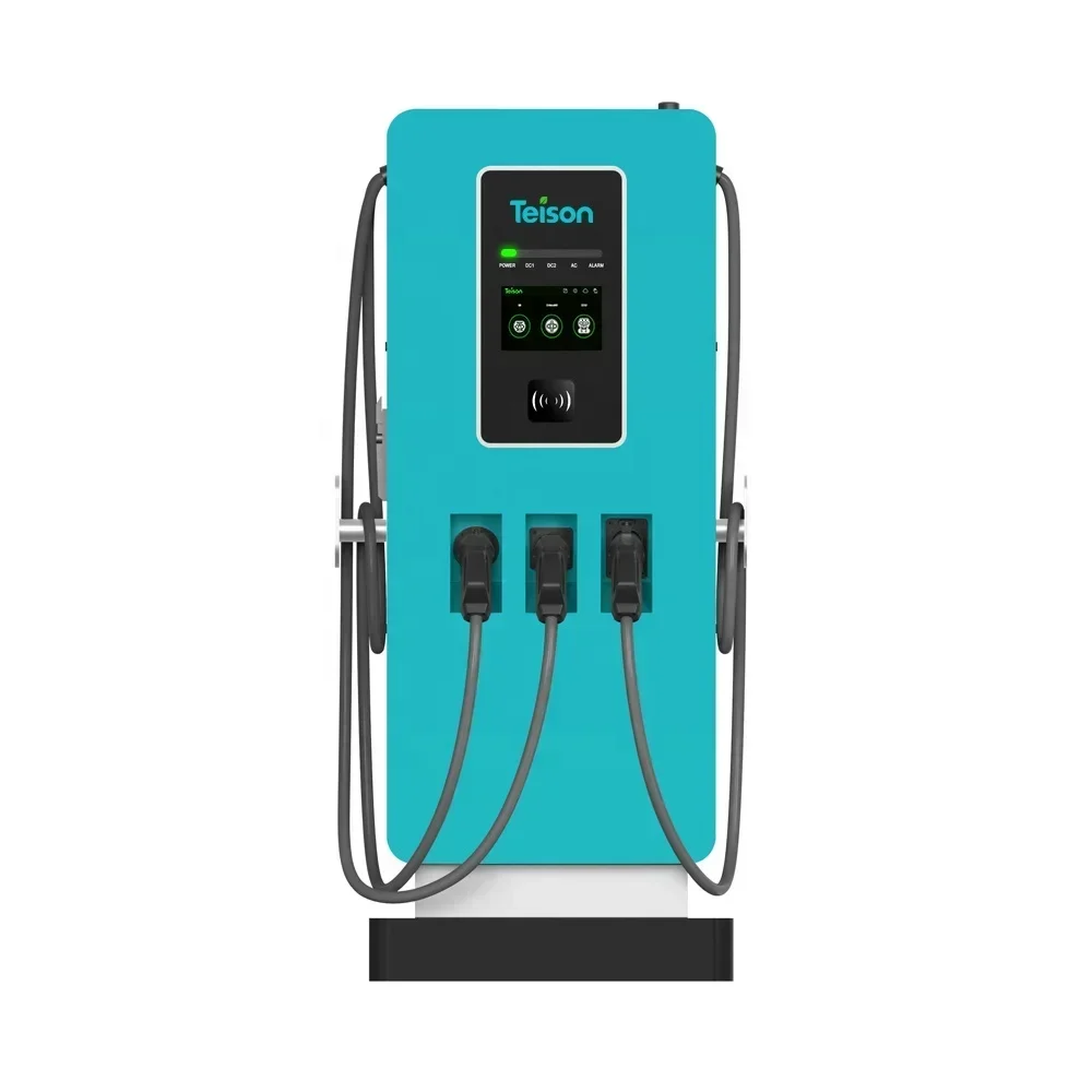 DC 180kw Ev Charging Station Type-2 AC 22kW & CCS CHAdeMO Level 3 Ev Fast Charger OCPP 4G and WIFI