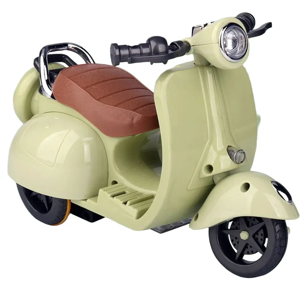 Motocicleta eléctrica interactiva para patinete La Bubu, juguetes con luces, música, montaje para hámster, juguetes para mascotas, coche perfecto para coleccionistas