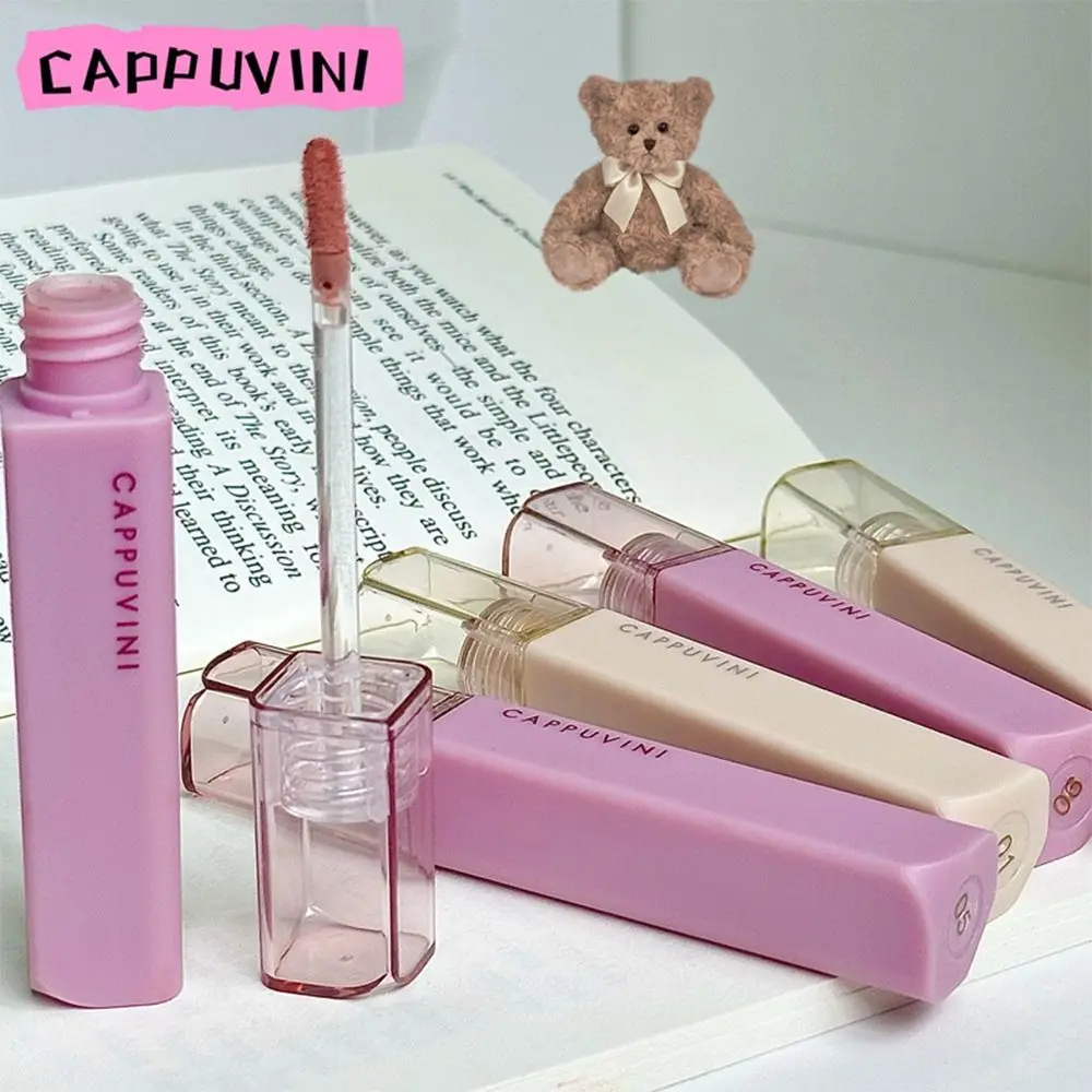 Novo 9 cores fosco lábio esmalte à prova dwaterproof água de longa duração fosco lipgloss veludo batom líquido para mulheres meninas presente