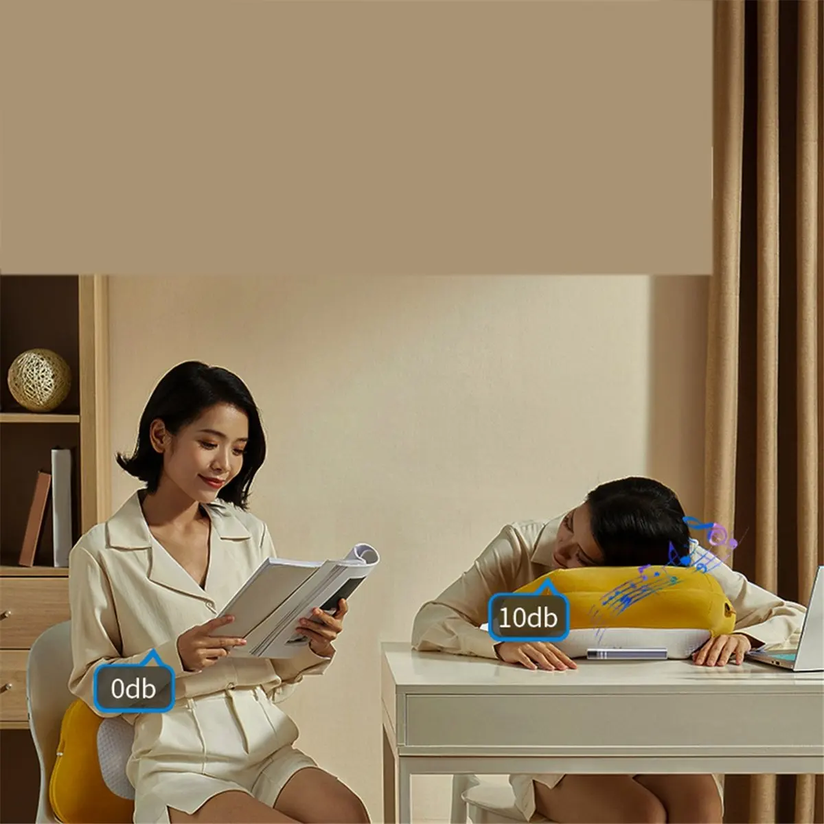 Hot Sale Sleep Aid Bluetooth Speaker Bone Conduction Under Pillow Dual Speaker Sound Box Music Player LED Display Sleep Timer,B