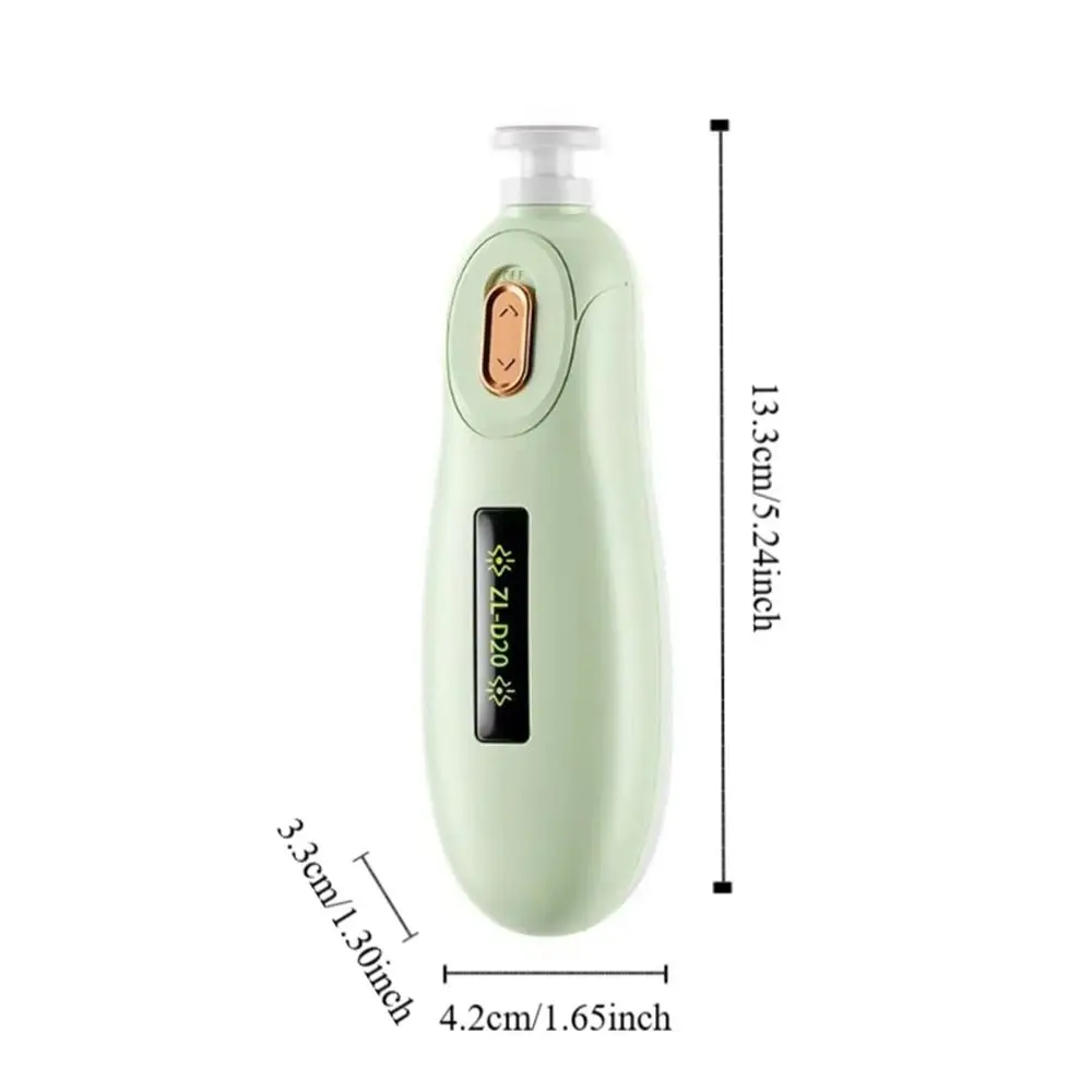 ที่มีประสิทธิภาพไฟฟ้าเล็บเด็กTrimmer 6 หัวบดเด็กเครื่องบดเล็บเด็กความปลอดภัยเงียบทารกแรกเกิดเล็บClippersทารก