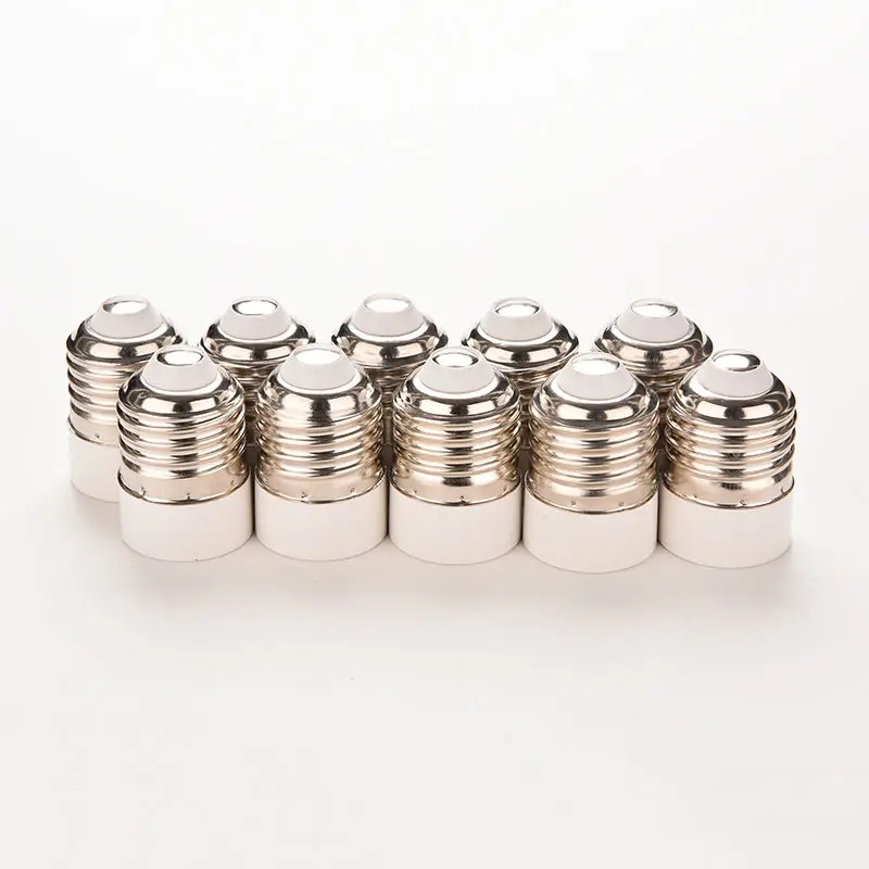 5Pcs Light Bulb Base Type Adapter Fireproof Material E27 To E14 Lamp Holder Converter Socket Conversion Best Price