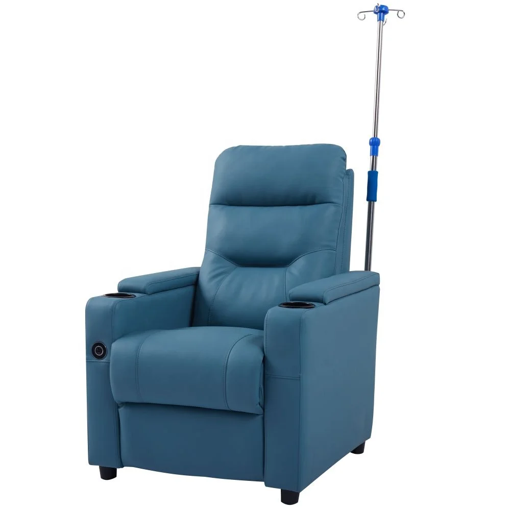 

Comfortable Reclining Iv Chair Sofa Hemodialysis Chair For Hospital
