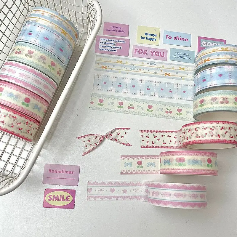 cream-colored-tape-cherry-creative-accounting-tape-grid-pattern-paper-tape-packaging-for-student-diy-stationery-art-supplies